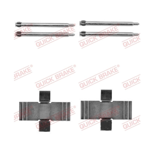 109-1039 Brake pad fitting set
