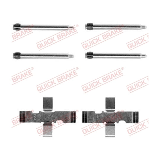 109-1101 Brake pad fitting set
