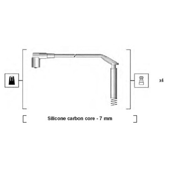 941125190673 Ignition Cable Kit