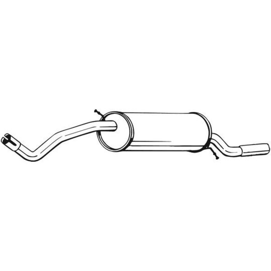 278-801 End Silencer