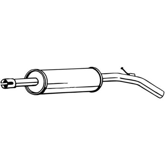 233-495 Middle Silencer