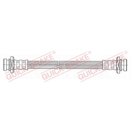25.020 Flexible brake pipe
