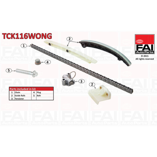 TCK116WONG Timing Chain Kit