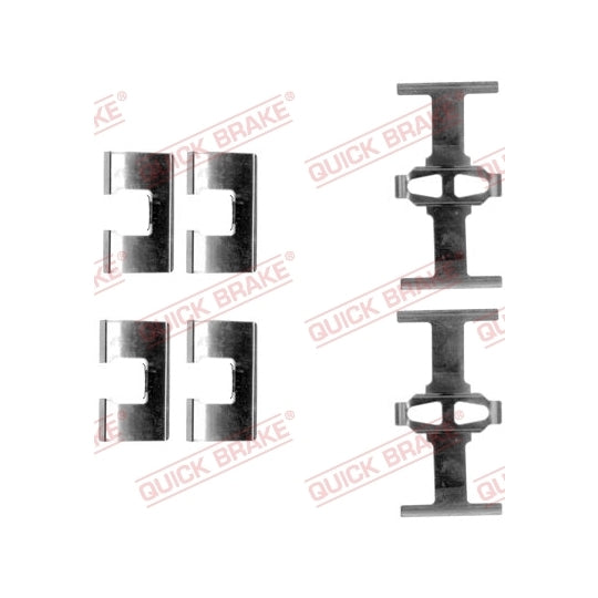109-1203 Brake pad fitting set