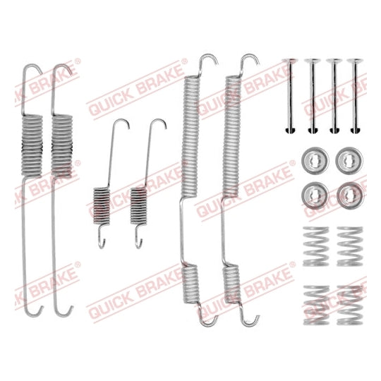 105-0755 Brake shoe fitting set