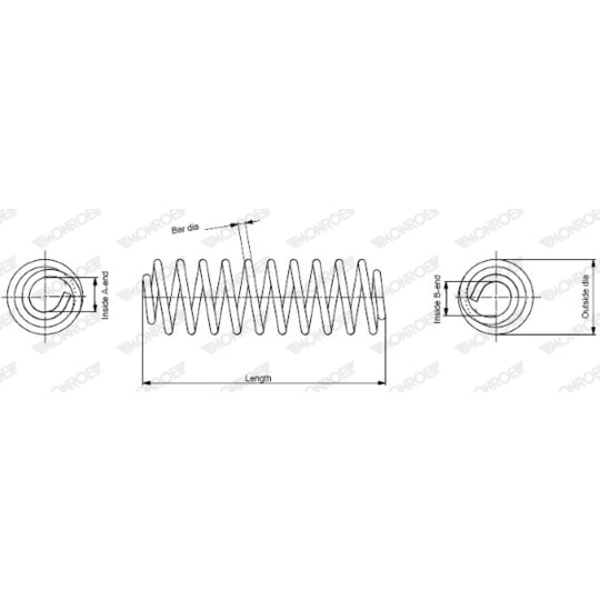 SP2070 Coil Spring