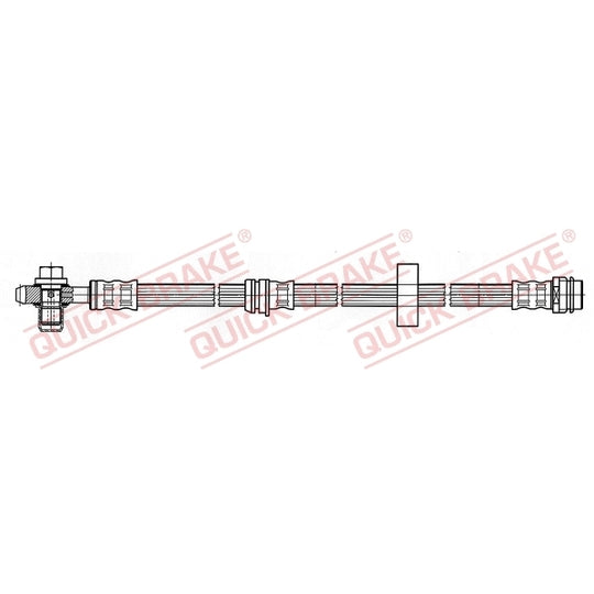 59.951X Flexible brake pipe