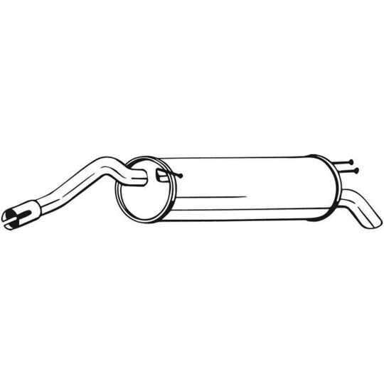 148-185 End Silencer