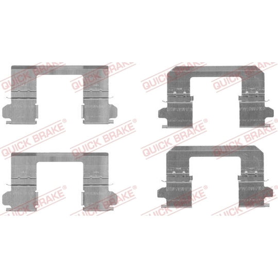 109-1736 Brake pad fitting set