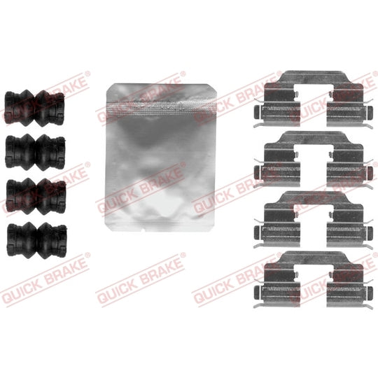 109-1832 Brake pad fitting set