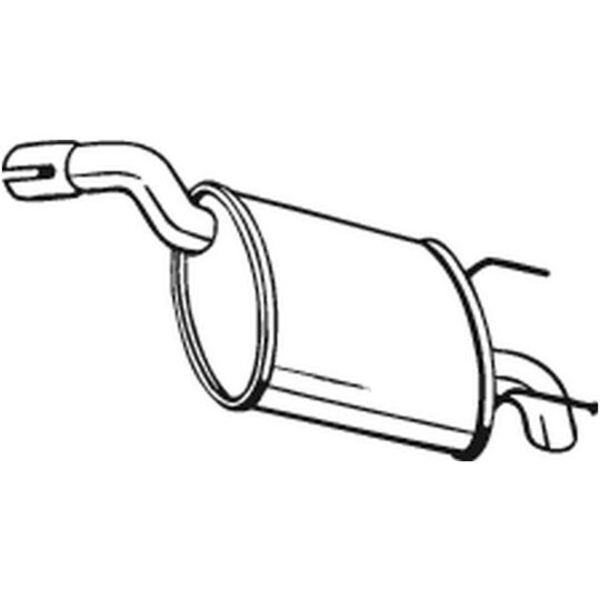 185-677 End Silencer