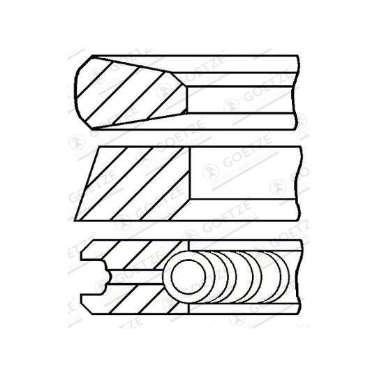 08-741800-00 Piston Ring Kit