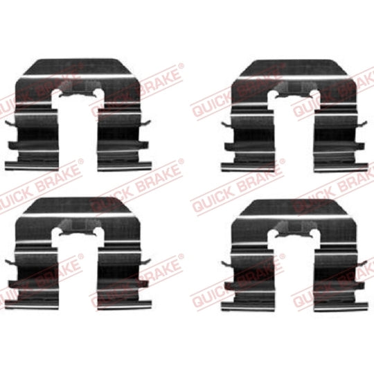 109-1780 Brake pad fitting set