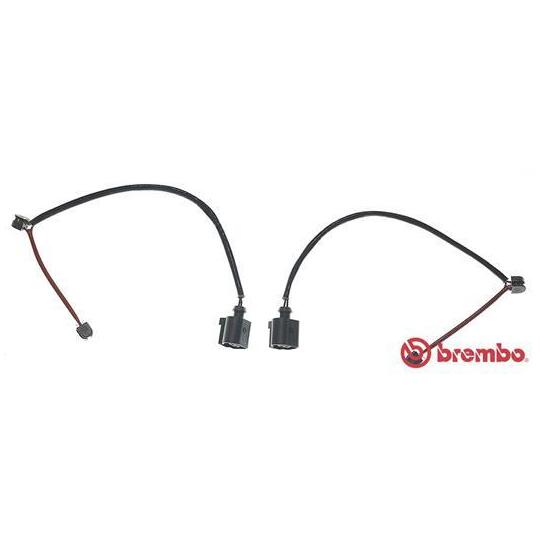 A 00 345 Warning Contact, brake pad wear