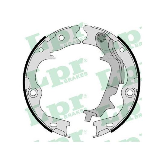 01116 Brake Shoe Set, parking brake