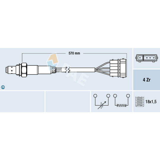 77239 Lambda Sensor