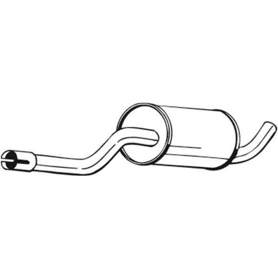 235-017 Middle Silencer