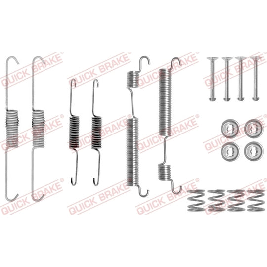 105-0770 Brake shoe fitting set