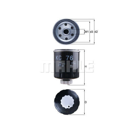 KC 76 Fuel filter