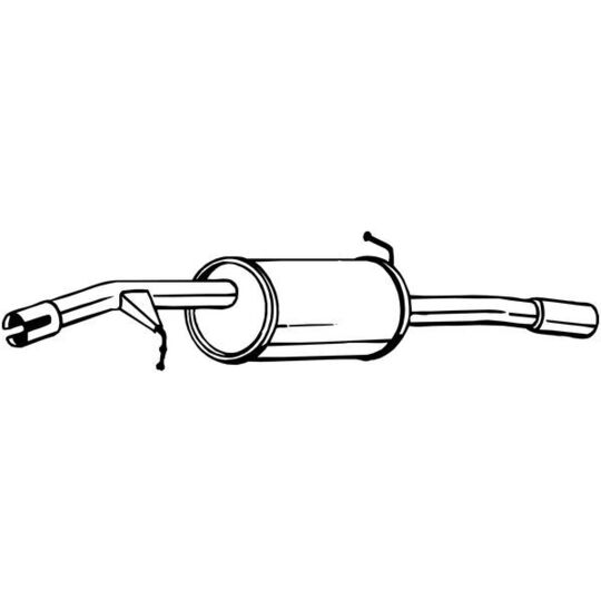 135-107 End Silencer