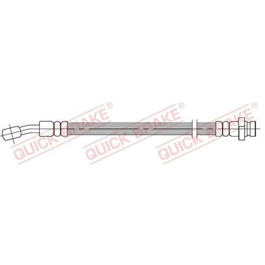 50.080 Flexible brake pipe