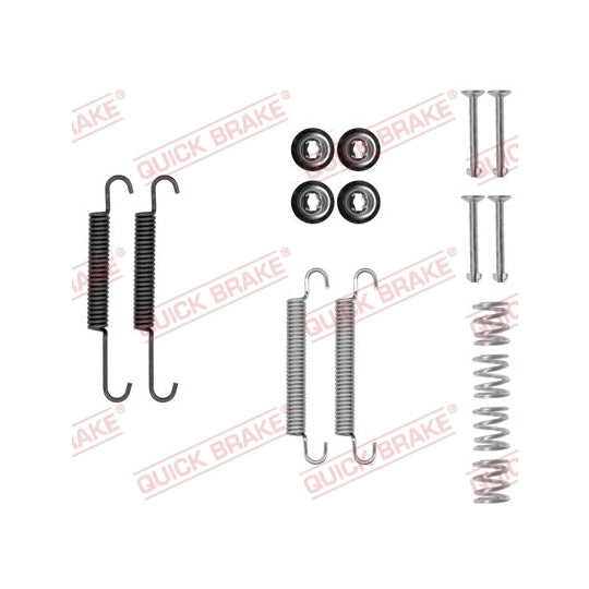 105-0893 Brake shoe fitting set