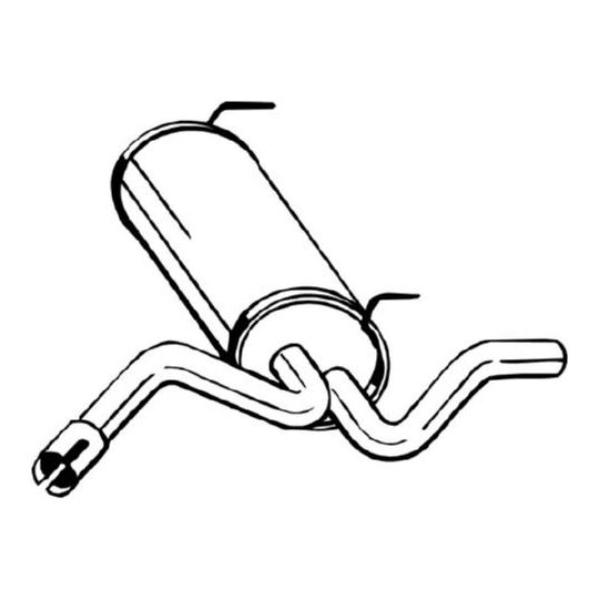 185-317 End Silencer