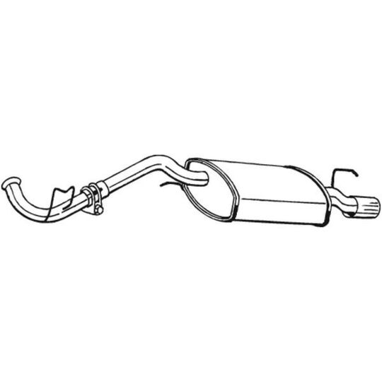 282-511 End Silencer