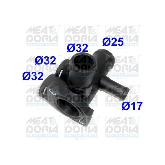 93197 Coolant Flange