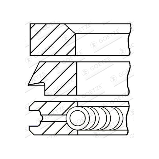 08-132900-00 Piston Ring Kit