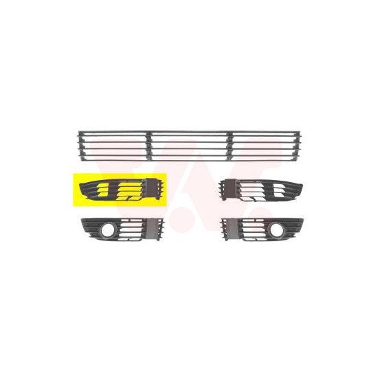 5837592 Ventilation Grille, bumper