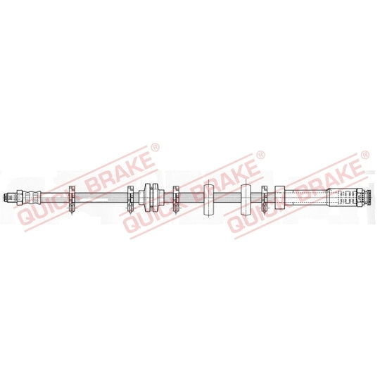 32.966 Flexible brake pipe