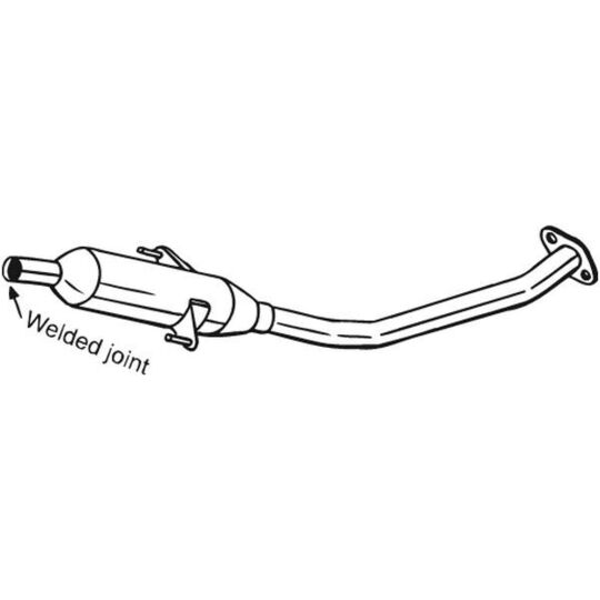284-573 Middle Silencer