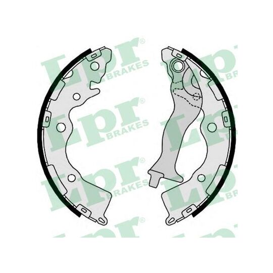 09350 Brake Shoe Set