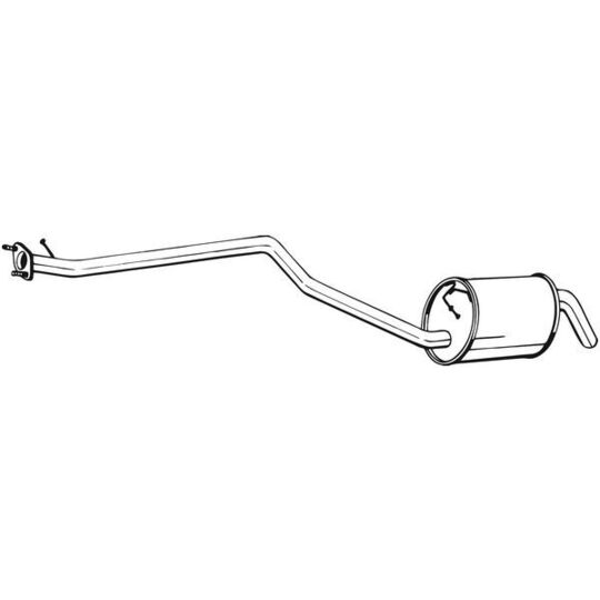 287-111 Middle Silencer