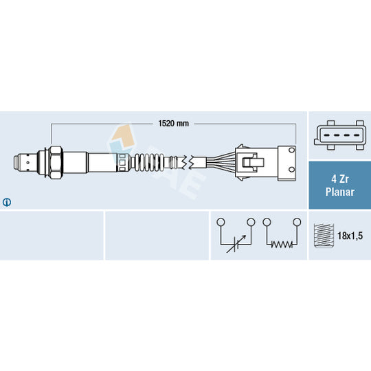 77242 Lambda Sensor