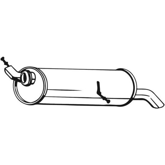 135-075 End Silencer