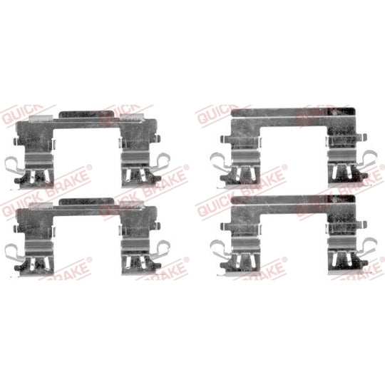 109-1757 Brake pad fitting set
