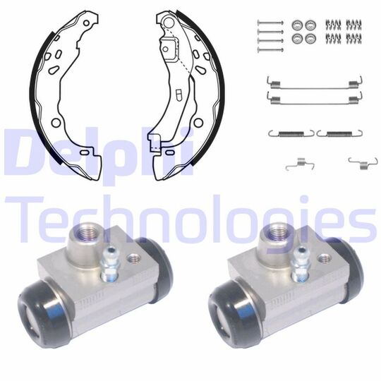 KP1077 Brake Shoe Set