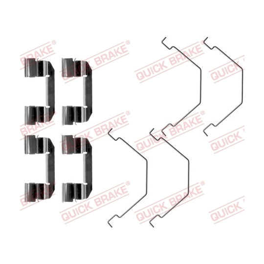 109-1292 Disk brake caliper repair kit