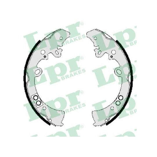 09200 Brake Shoe Set