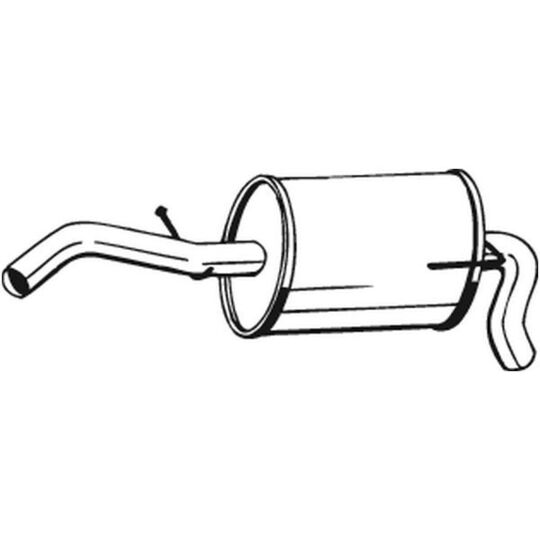 233-607 End Silencer