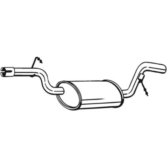 233-157 Middle Silencer