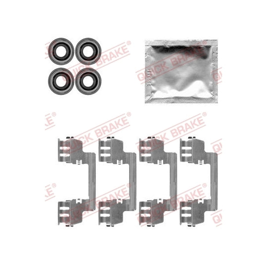 109-1784 Brake pad fitting set