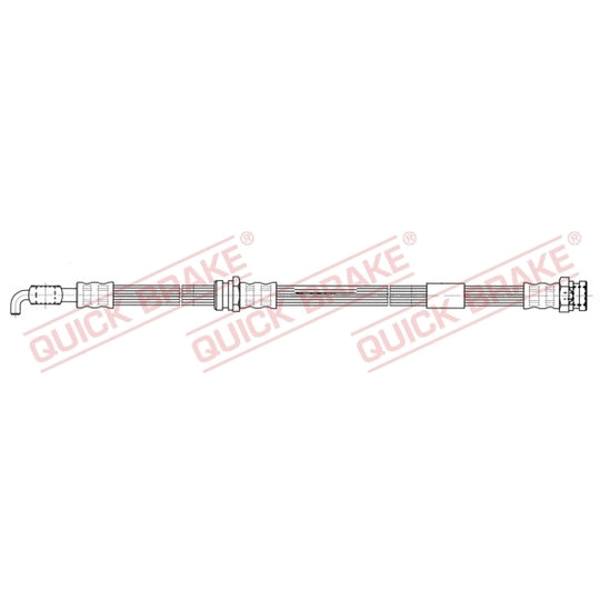 58.987 Flexible brake pipe