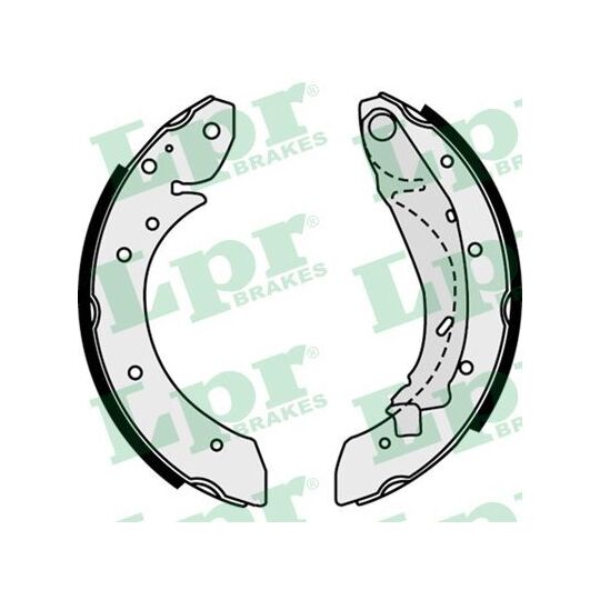 07730 Brake Shoe Set