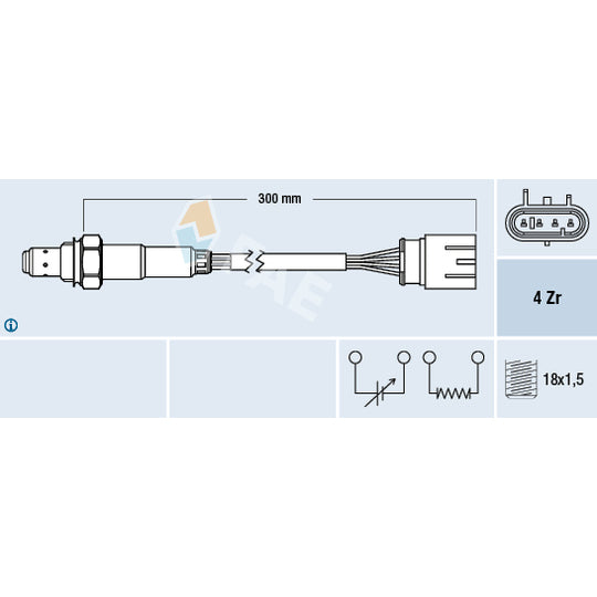 77586 Lambda Sensor