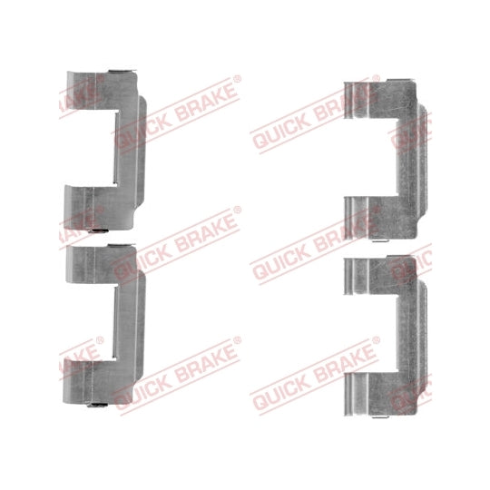 109-1646 Brake pad fitting set