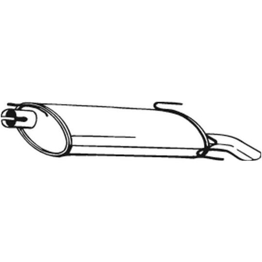 185-309 End Silencer