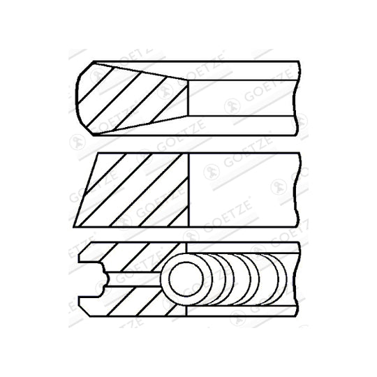 08-136500-30 Piston Ring Kit